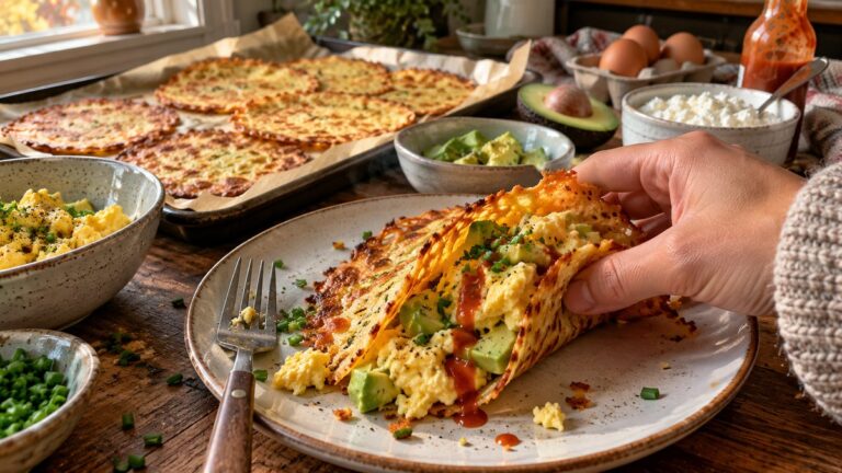 Galettes de cottage cheese fait maison