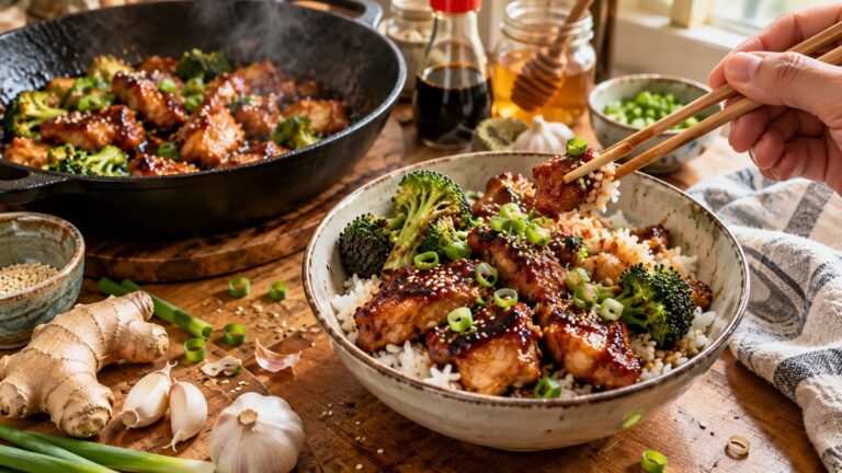 Poulet teriyaki maison fait maison