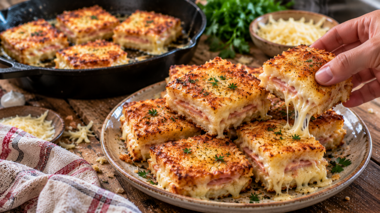 Mini croques-monsieur perdus : le goûter salé ultra fondant en 15 minutes