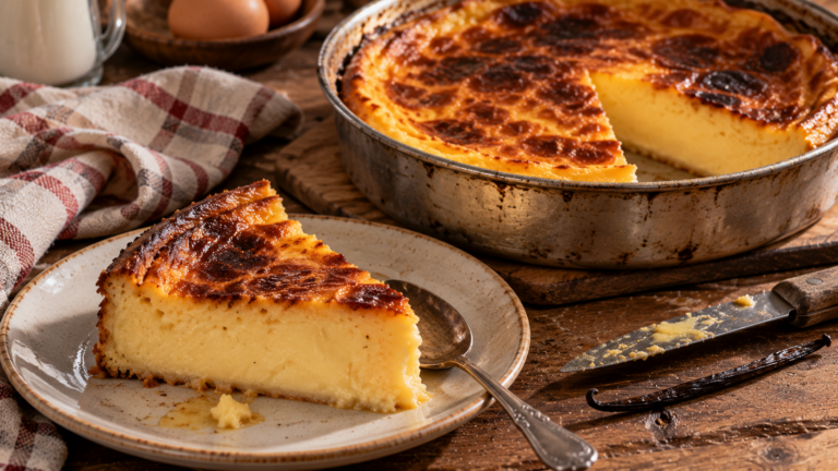 Le flan sans pâte de grand-mère : 5 ingrédients et pas de pâte à étaler
