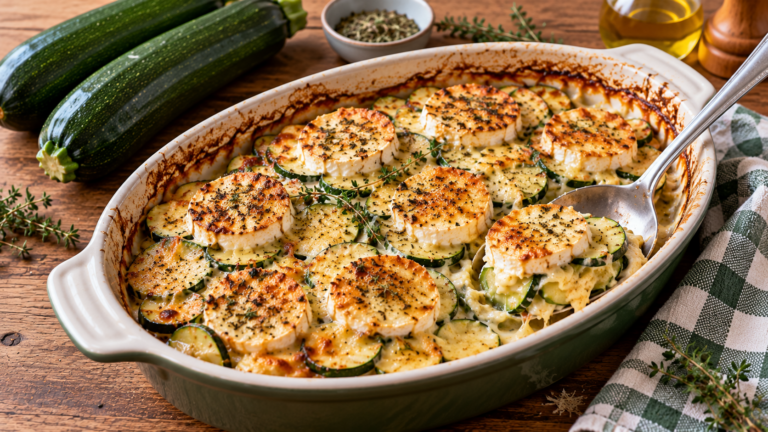 Gratin de courgettes au chèvre : la recette légère en 5 ingrédients